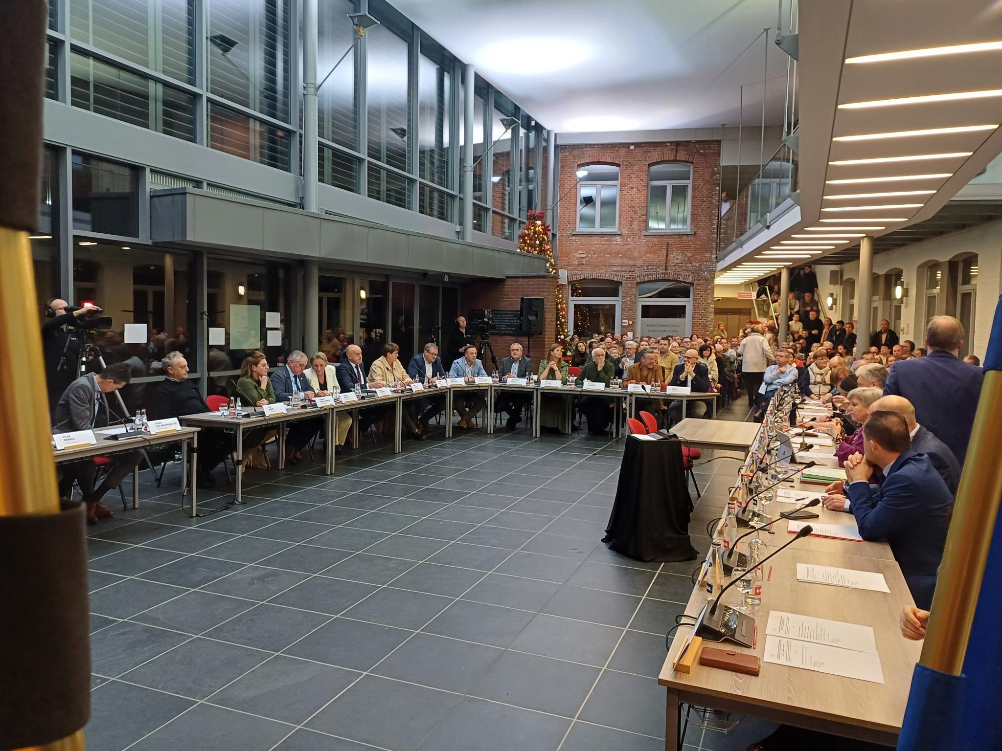 installatie nieuwe gemeenteraad op 2 januari 2025